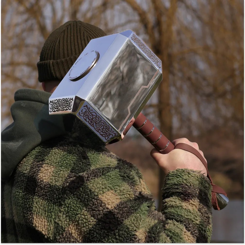 Unique hand forged Mjolnir hammer(Thor's Hammer) from AncientSmithy