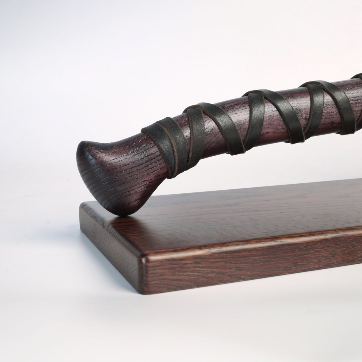 Upgrade Your Hatchet Display – Wooden Stand from AncientSmithy