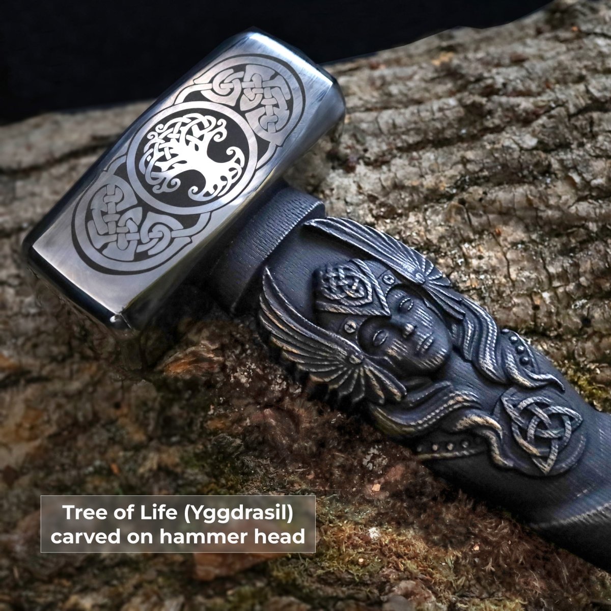 Viking hammer "Brynhildr" from AncientSmithy