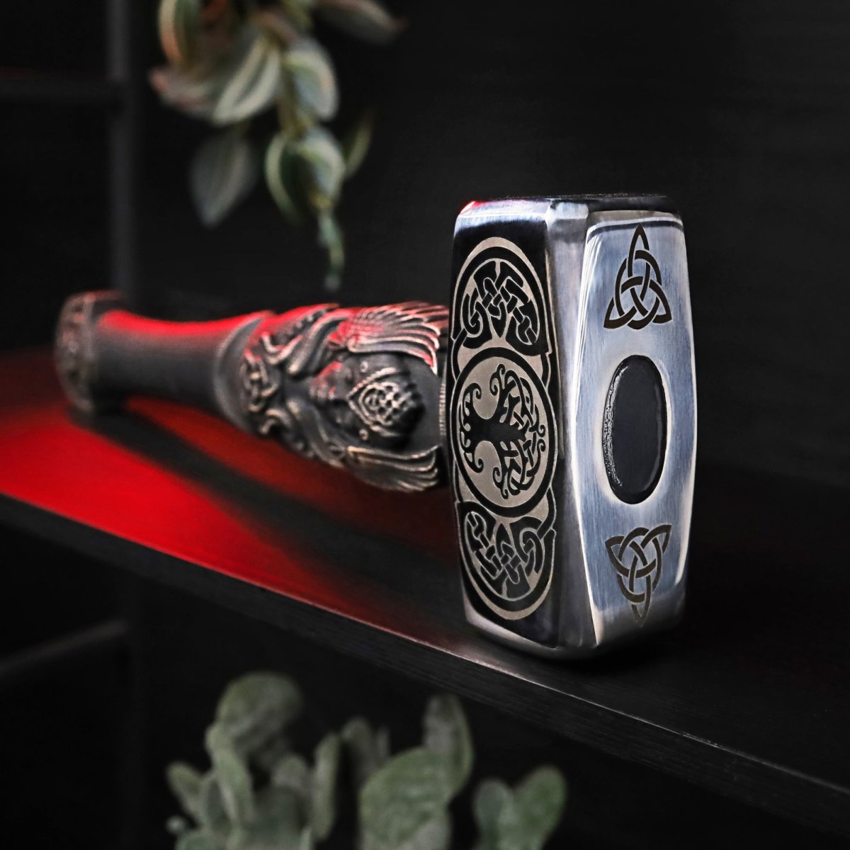 Viking hammer "Brynhildr" from AncientSmithy
