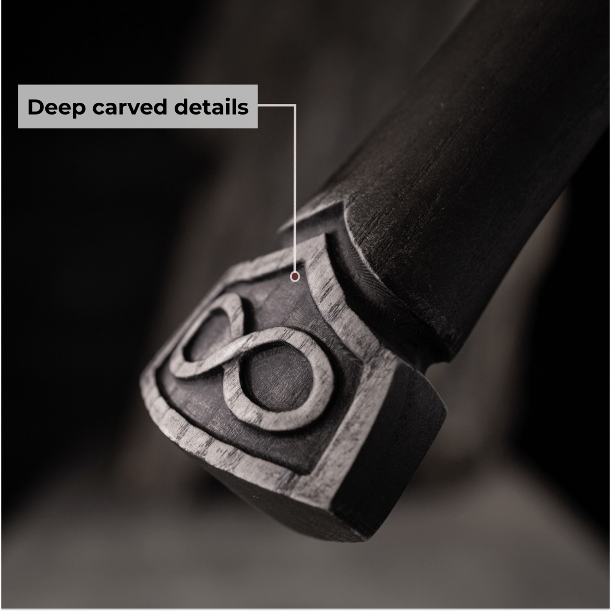 Viking unique hammer "Goibniu" from AncientSmithy