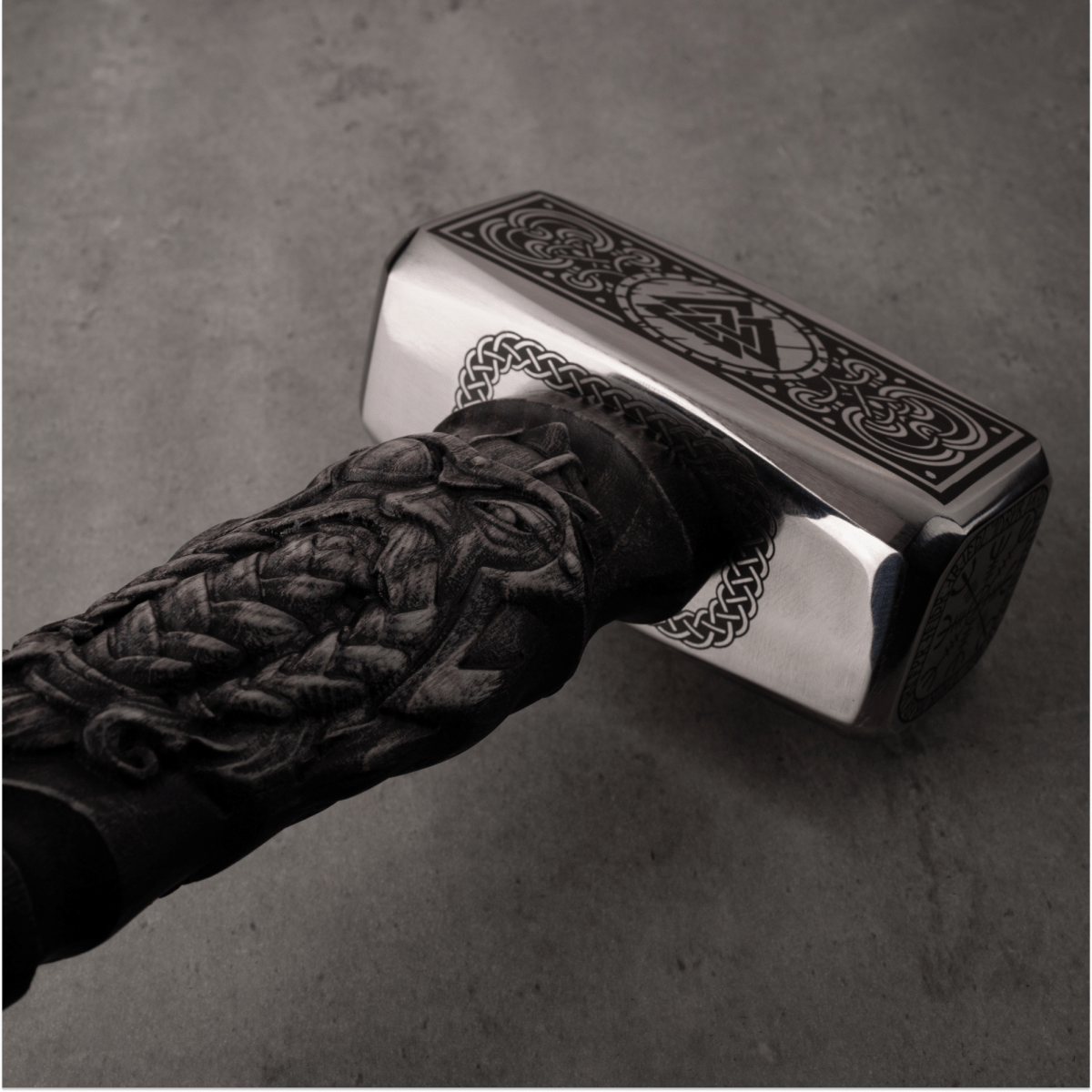 Viking unique hammer "Goibniu" from AncientSmithy