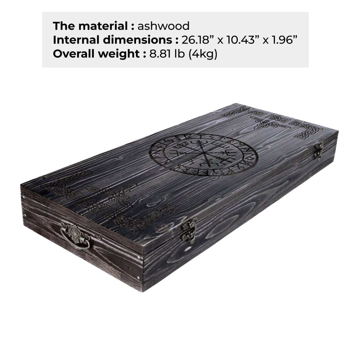 Wooden Box for Double - Bit Axe from AncientSmithy