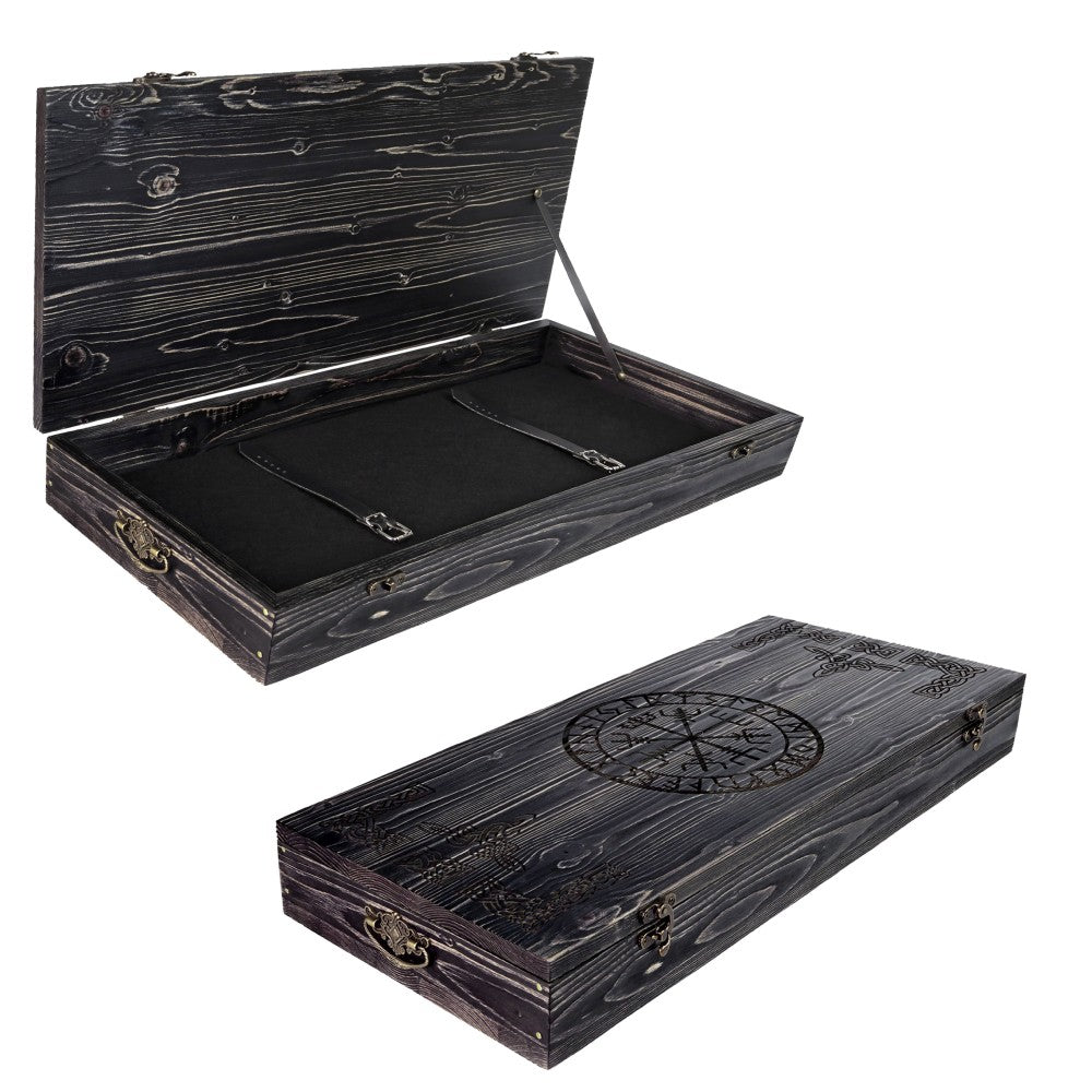 Wooden Box for Double - Bit Axe from AncientSmithy