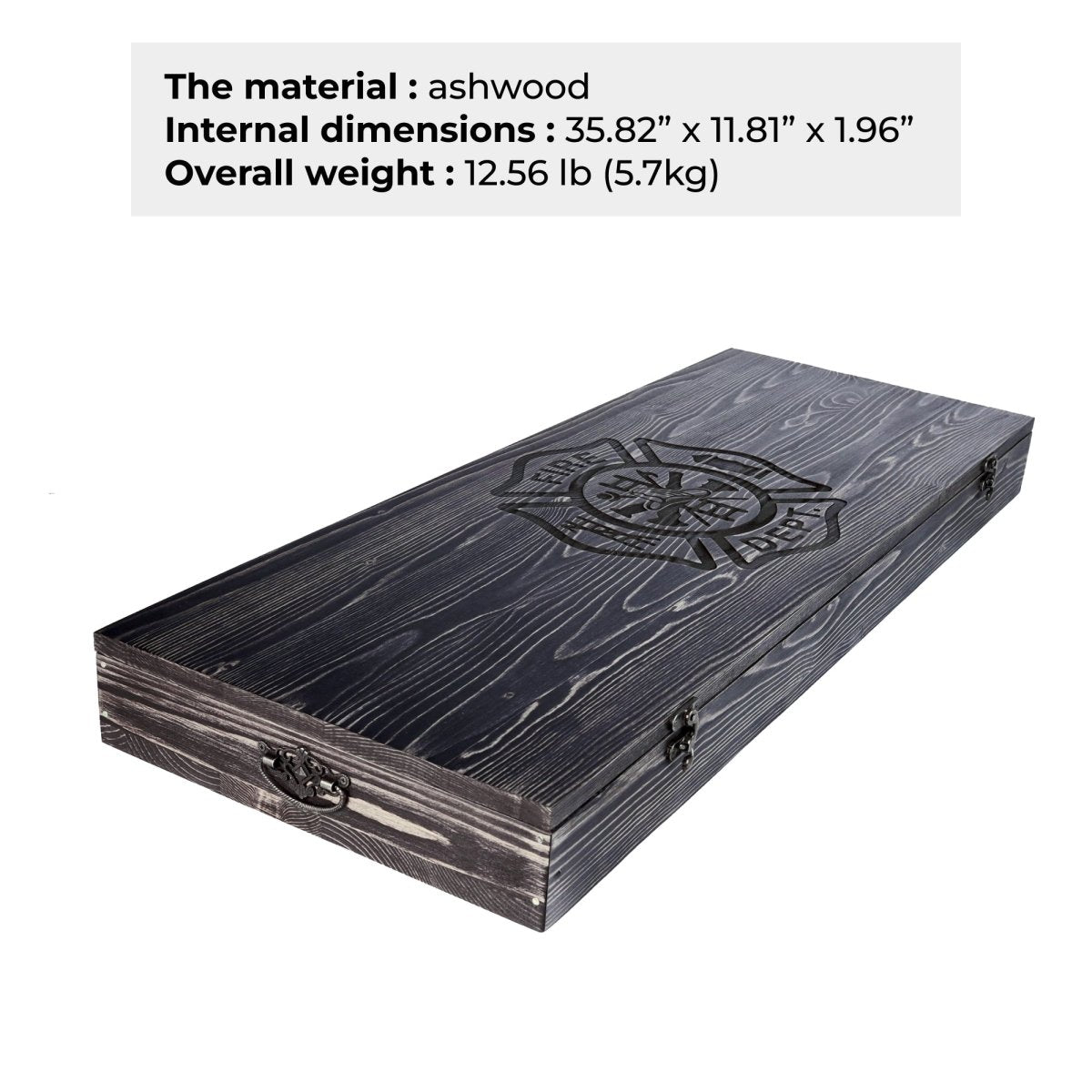 Wooden Box for Fireman’s Axe from AncientSmithy