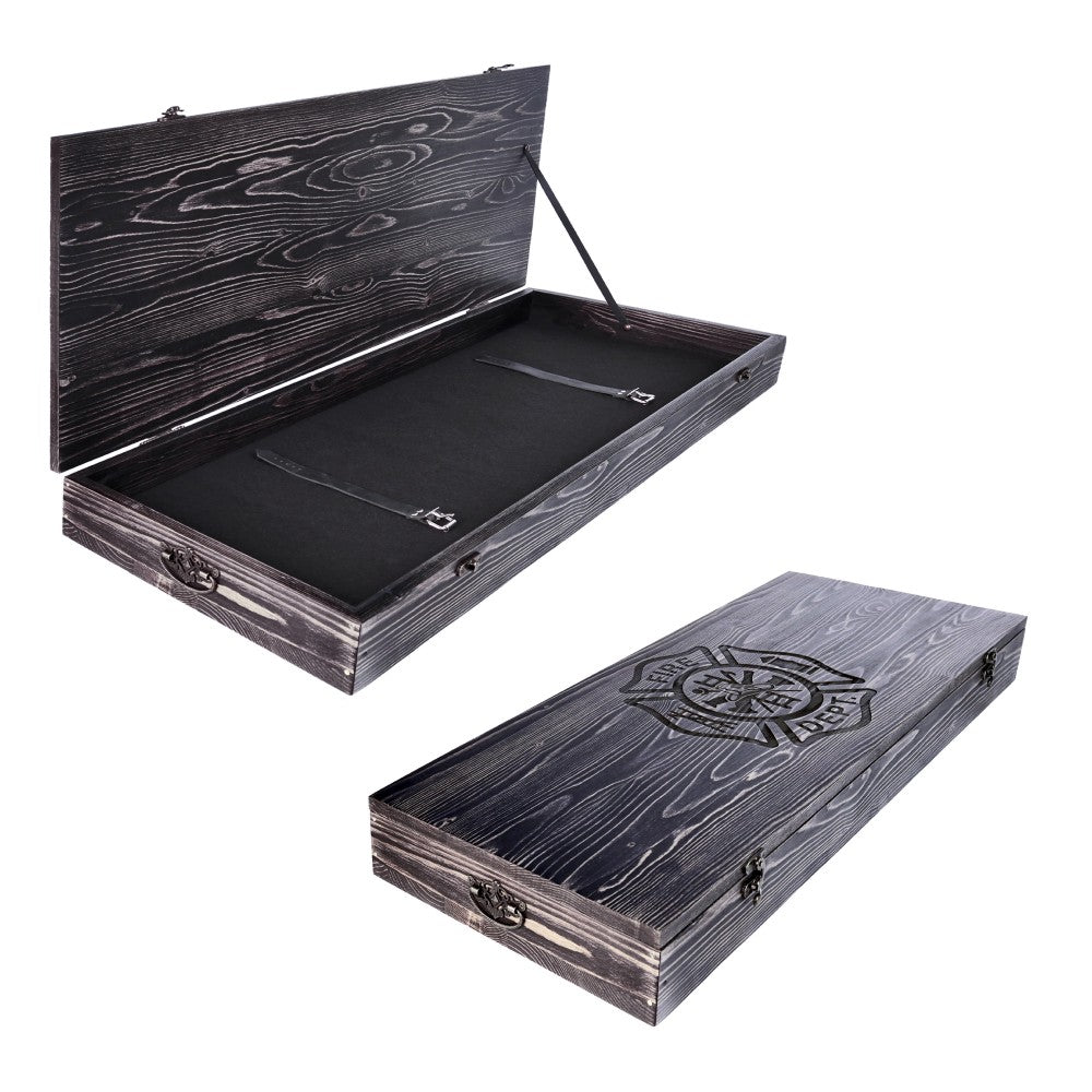 Wooden Box for Fireman’s Axe from AncientSmithy