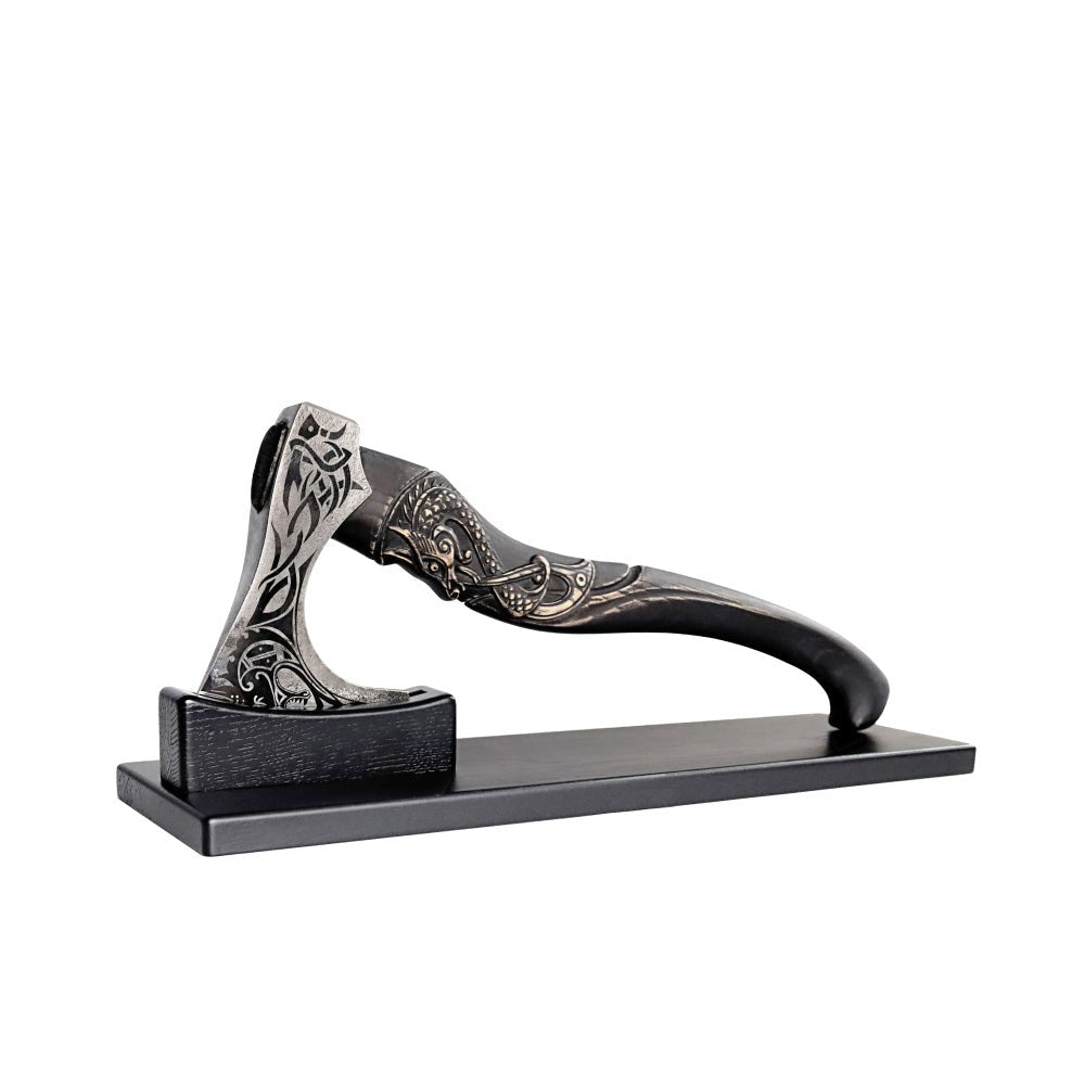 Wooden stand for axe Black 20.5" from AncientSmithy