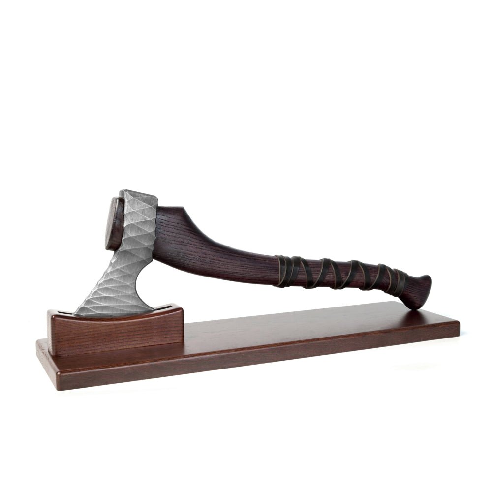 Wooden stand for axe Brown 20.5" from AncientSmithy