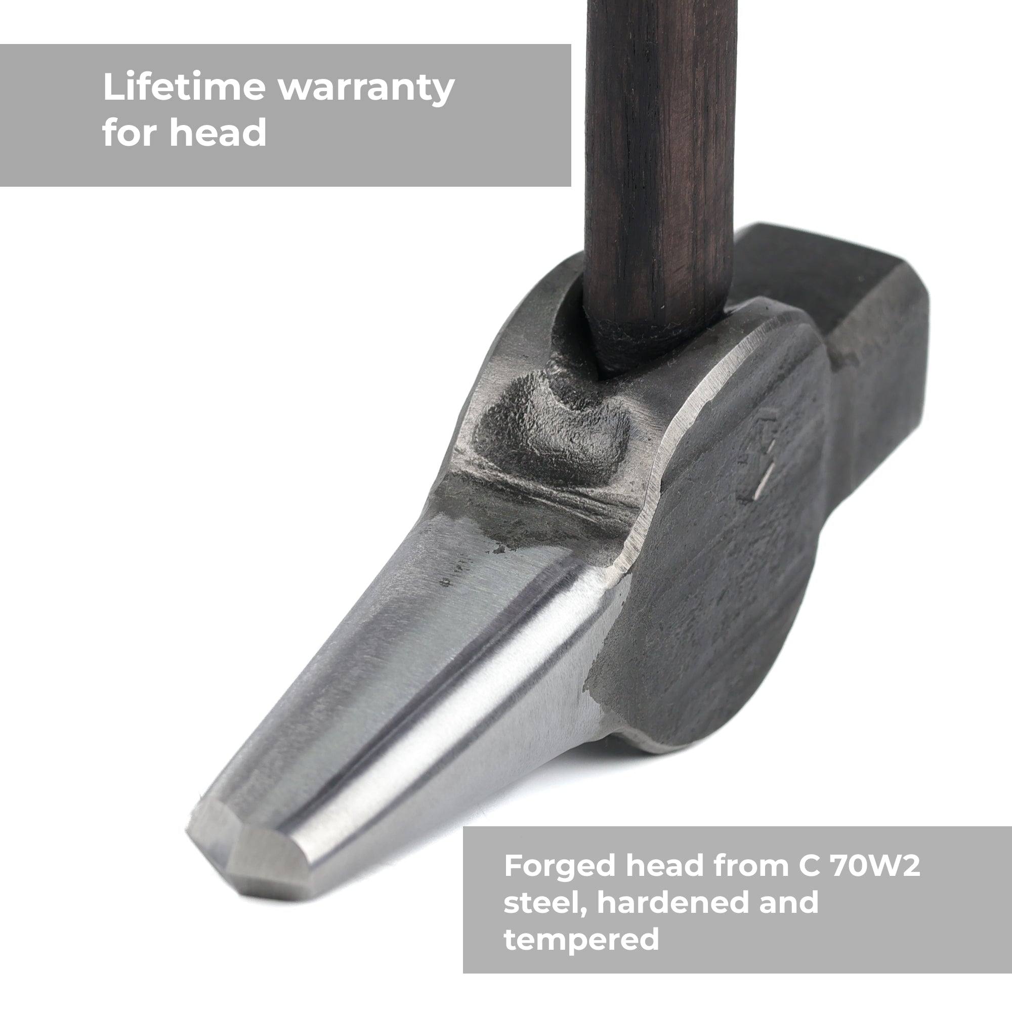 Blacksmith Eye Punch Hammer zum Warmschmieden 2,5 lbs