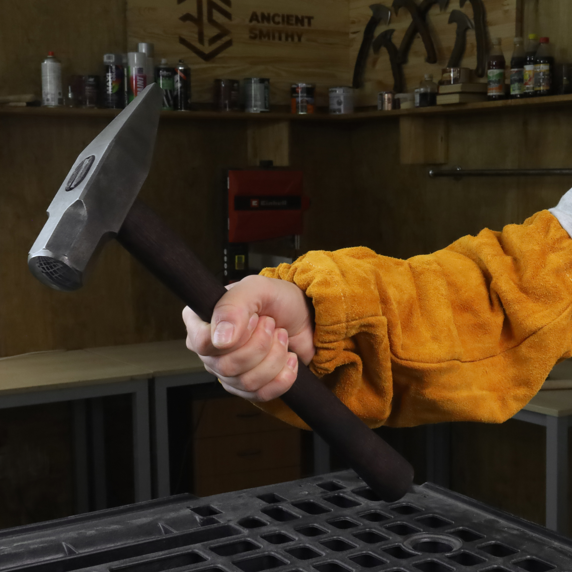Hot Punch Square Hammer Drift for Blacksmiting 2.2 lbs