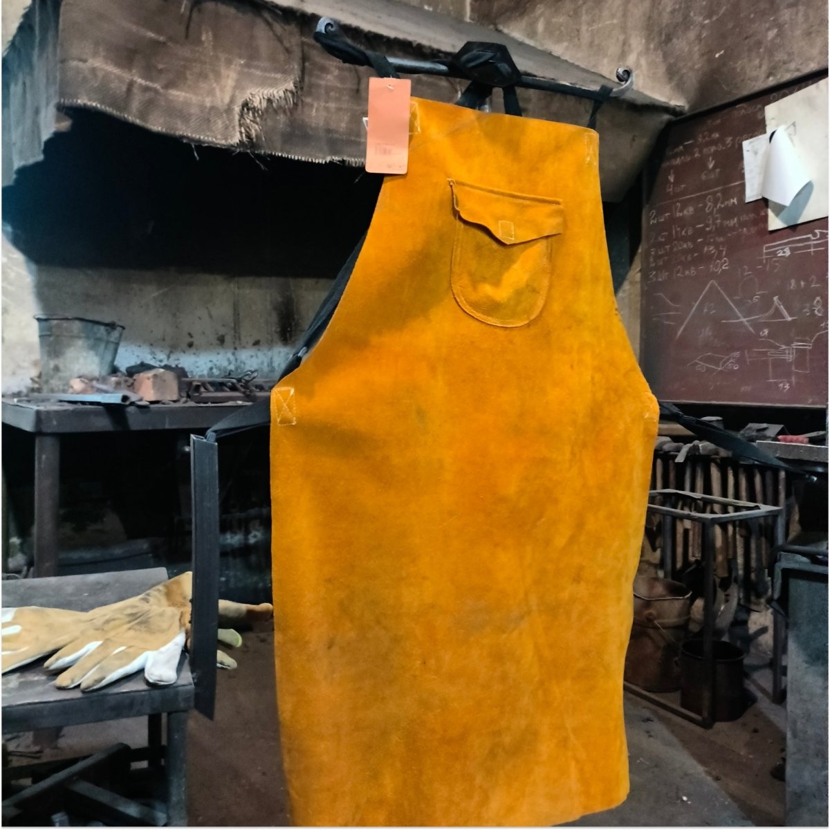 Blacksmith leather apron from AncientSmithy