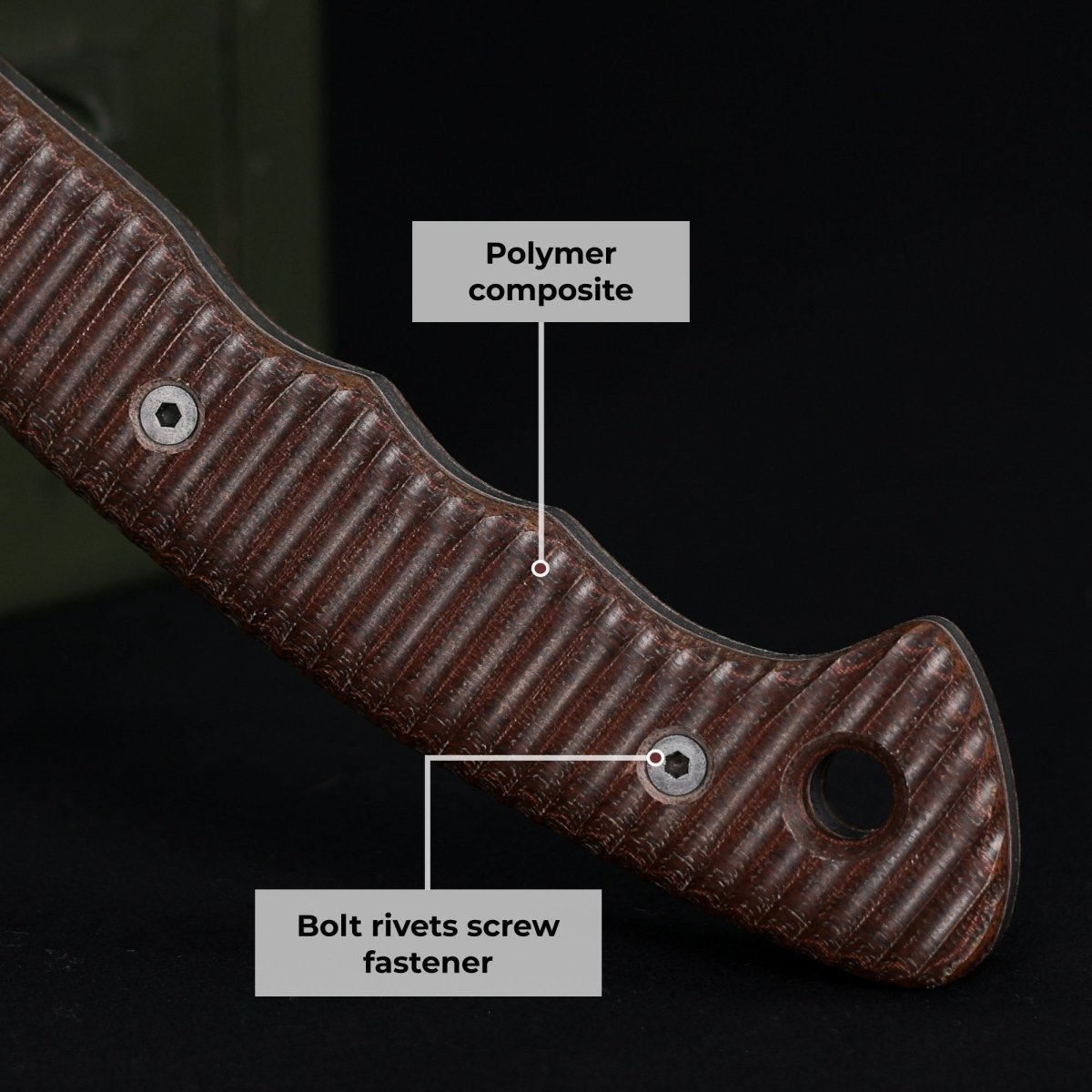 Combat three spikes tomahawk with polymer composite handle 13.77" from AncientSmithy