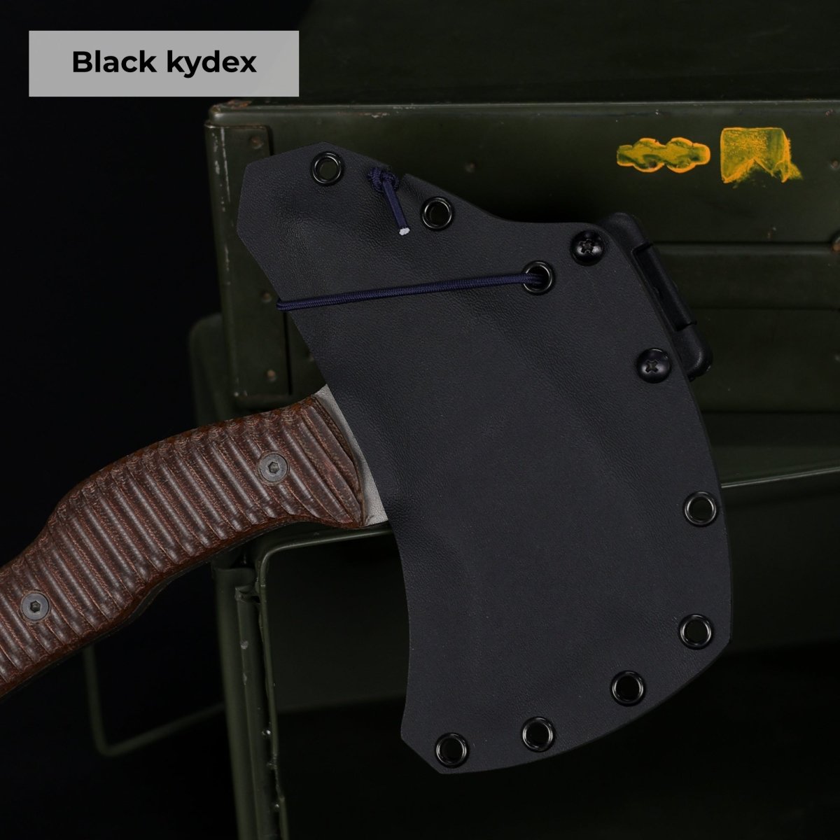 Combat three spikes tomahawk with polymer composite handle 13.77" from AncientSmithy