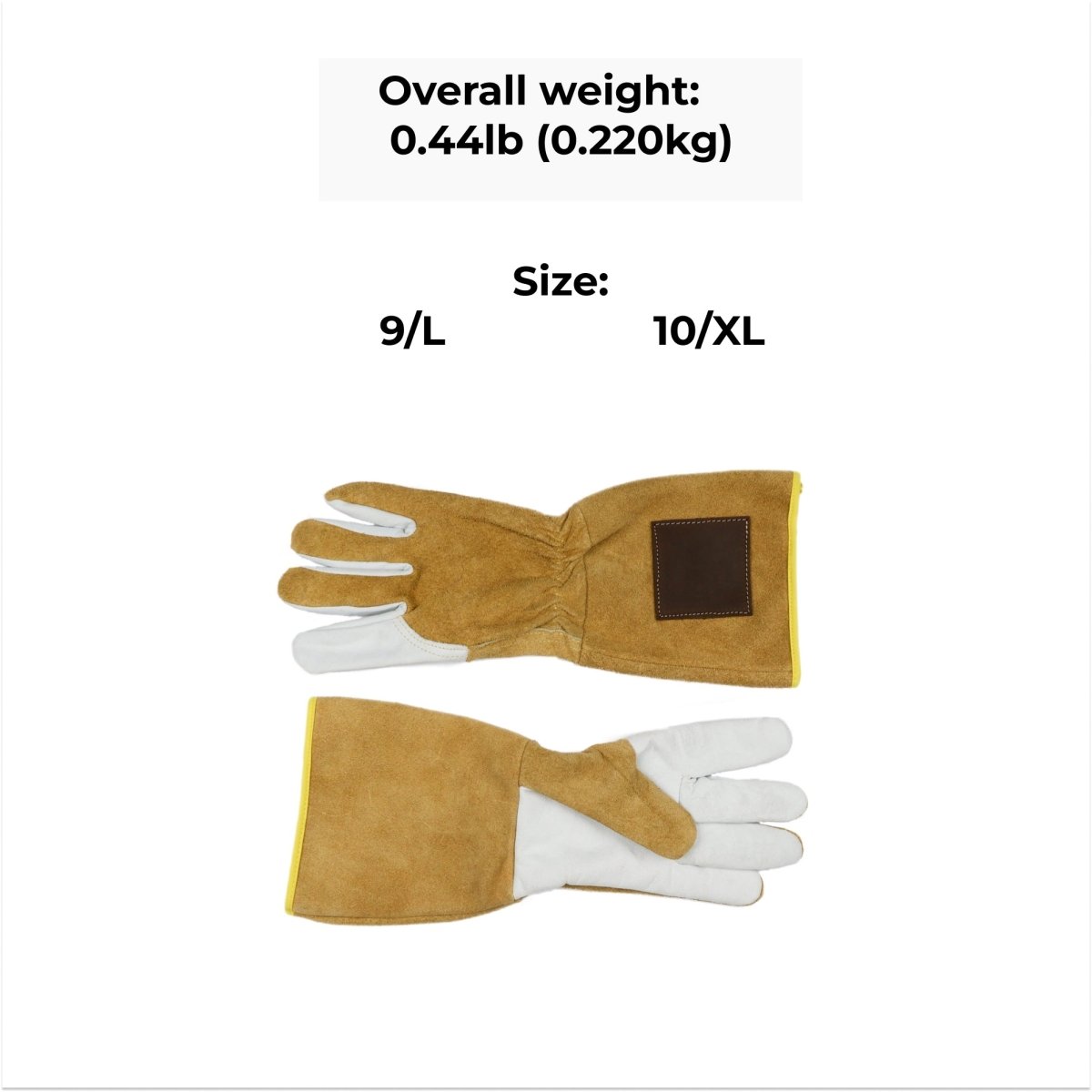 Fire resistant leather gloves for artisans - Blacksmith and welding gloves from AncientSmithy