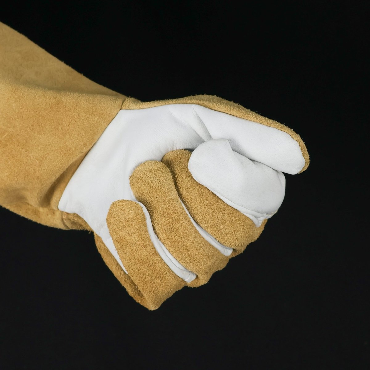 Fire resistant leather gloves for artisans - Blacksmith and welding gloves from AncientSmithy