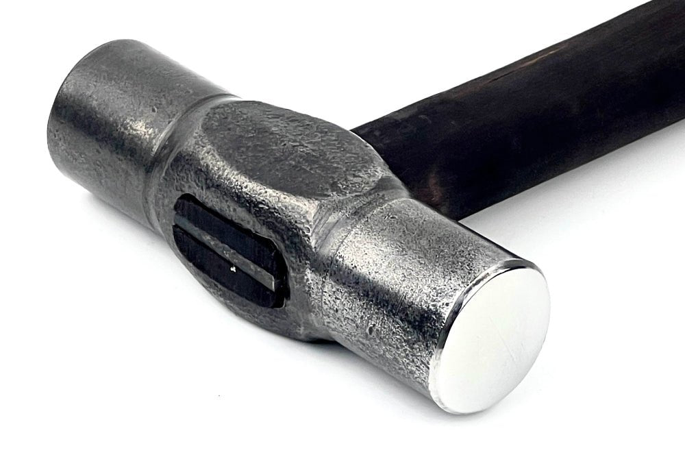 Hand-forged planishing hammer - Double headed round hammer for blacksmithing from AncientSmithy