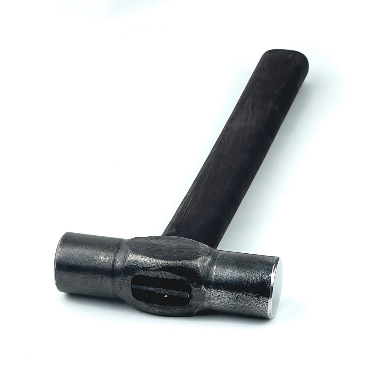 Hand-forged planishing hammer - Double headed round hammer for blacksmithing from AncientSmithy
