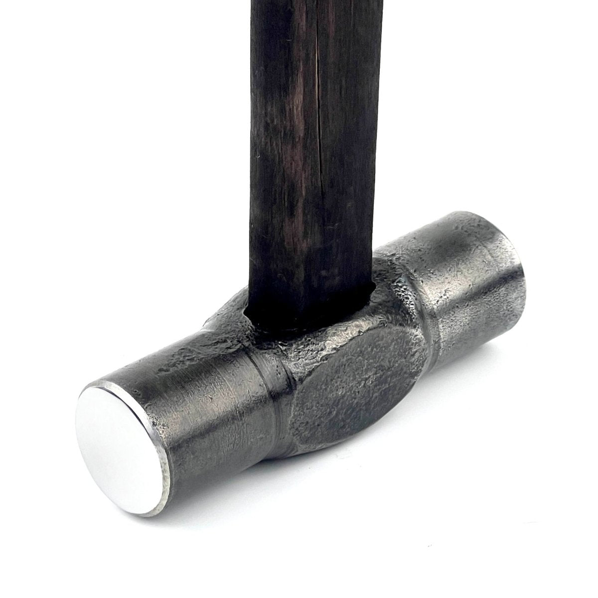 Hand-forged planishing hammer - Double headed round hammer for blacksmithing from AncientSmithy