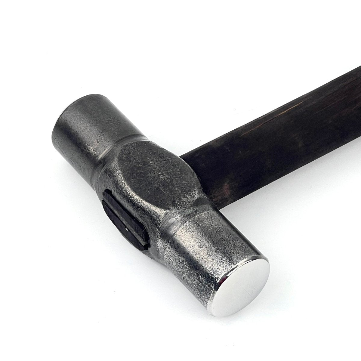 Hand-forged planishing hammer - Double headed round hammer for blacksmithing from AncientSmithy