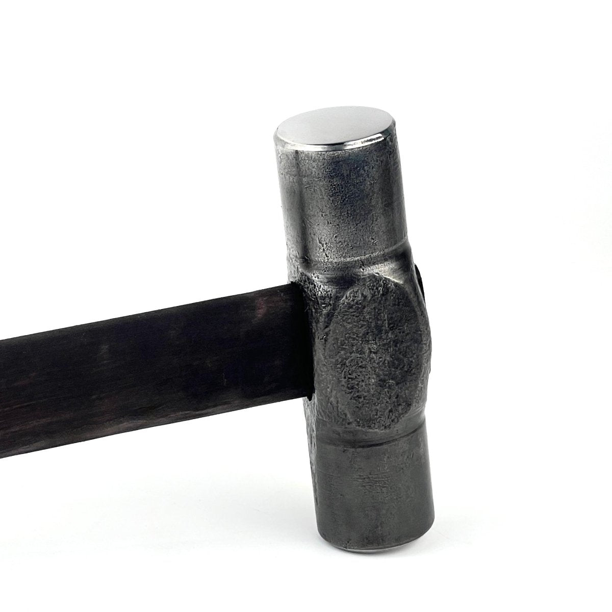 Hand-forged planishing hammer - Double headed round hammer for blacksmithing from AncientSmithy