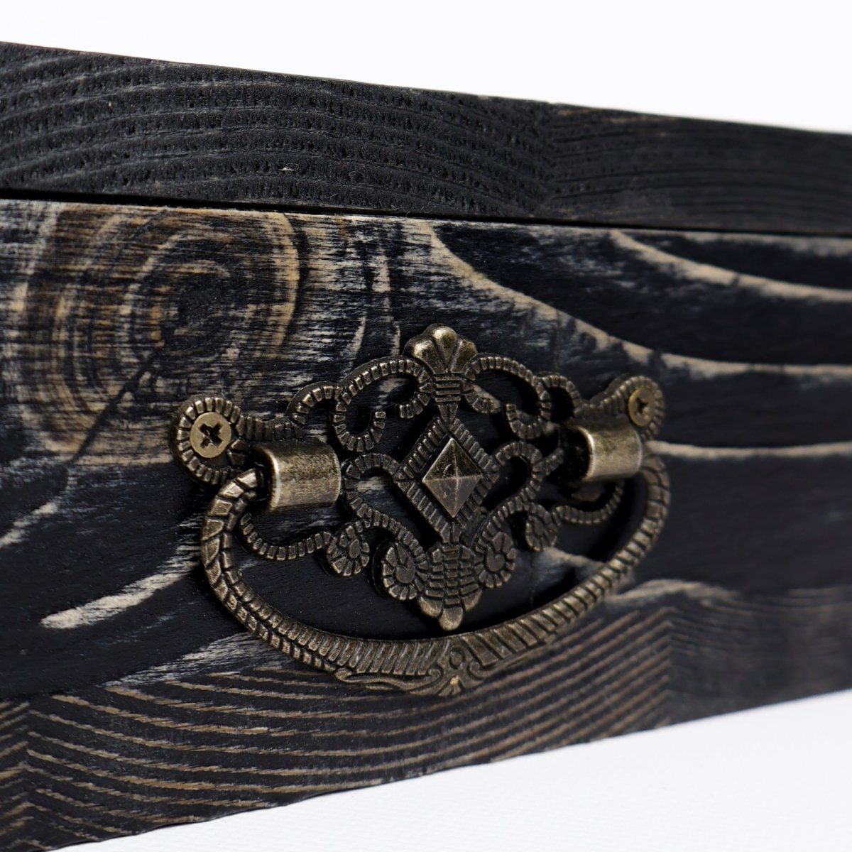 Runic wooden box for medium axe from AncientSmithy