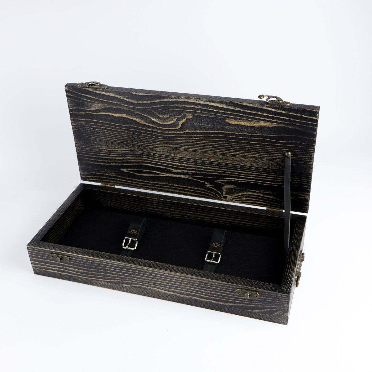 Runic wooden box for small axe from AncientSmithy