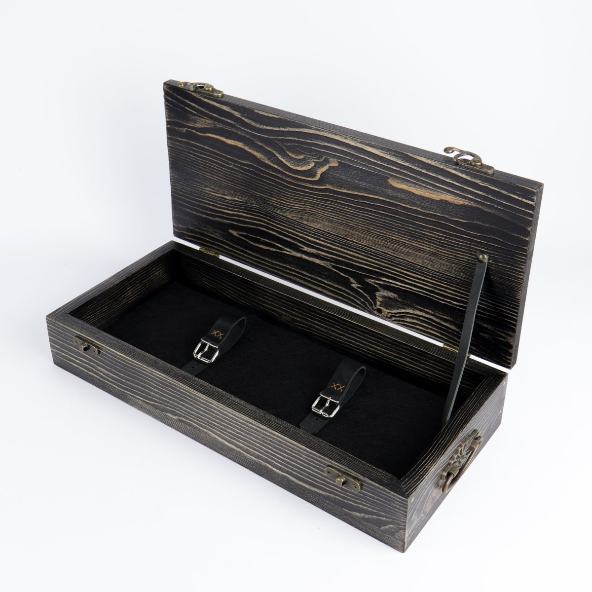 Runic wooden box for small axe from AncientSmithy