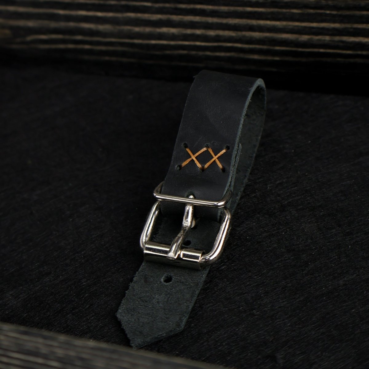 Runic wooden box for small axe from AncientSmithy