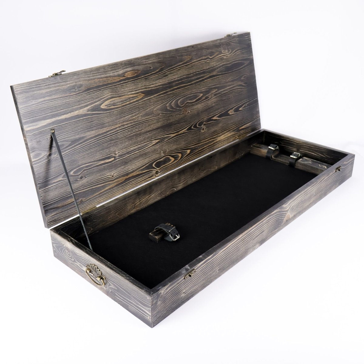 Runic wooden box for standard Leviathan axe from AncientSmithy