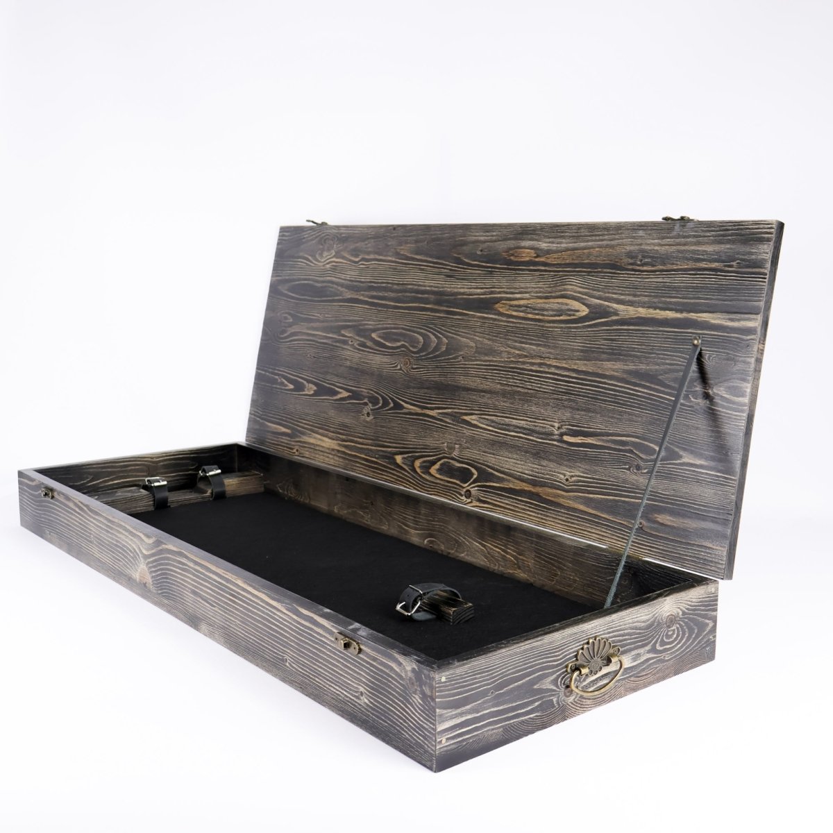 Runic wooden box for standard Leviathan axe from AncientSmithy