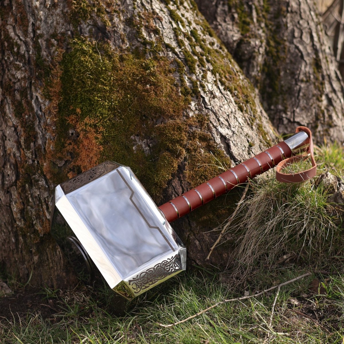 Unique hand forged Mjolnir hammer(Thor's Hammer) from AncientSmithy