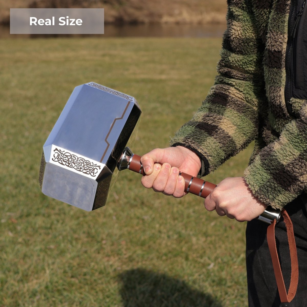 Unique hand forged Mjolnir hammer(Thor's Hammer) from AncientSmithy