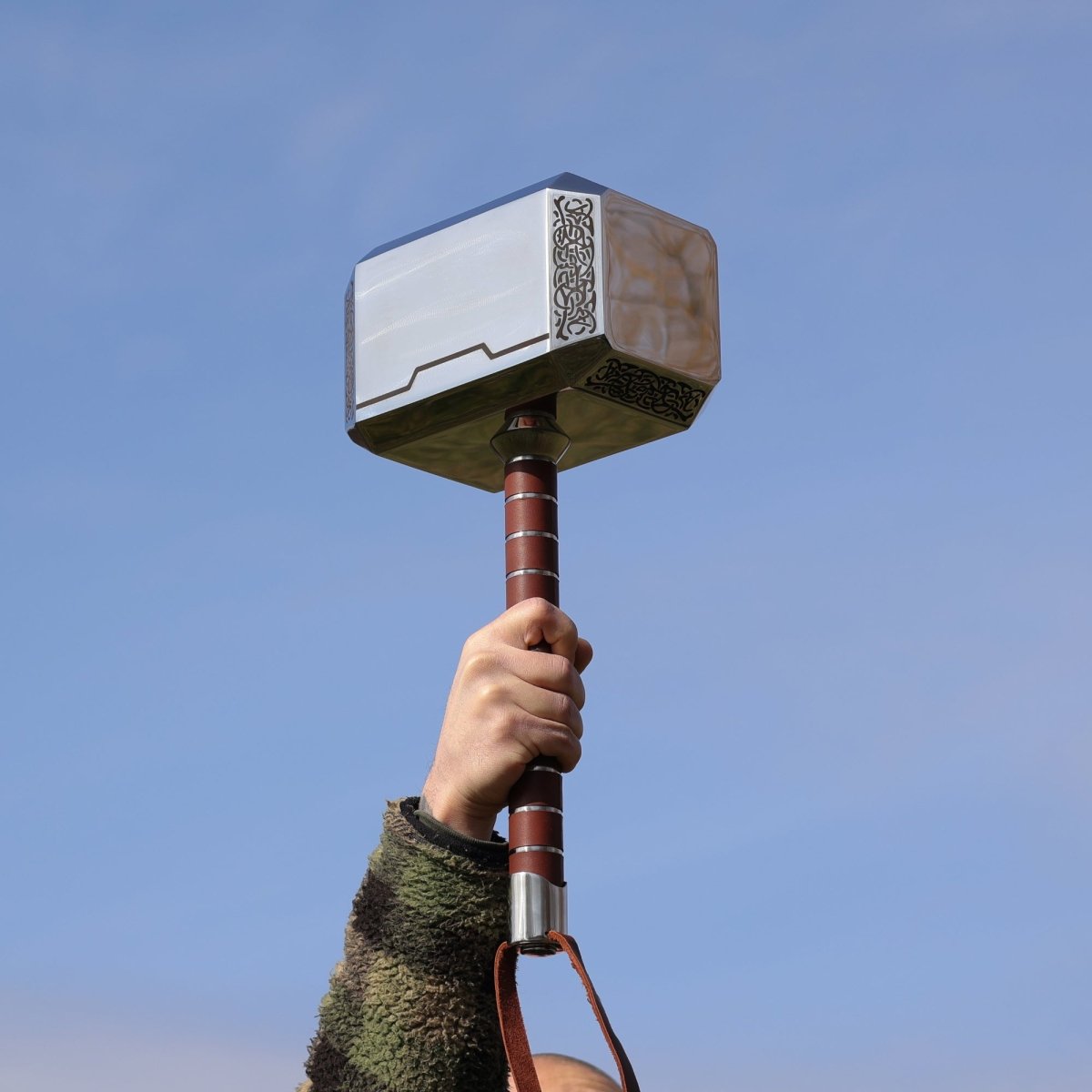 Unique hand forged Mjolnir hammer(Thor's Hammer) from AncientSmithy