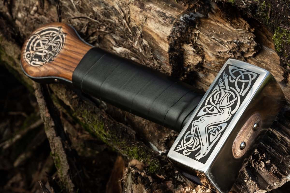 Viking hammer Nidhogg from AncientSmithy