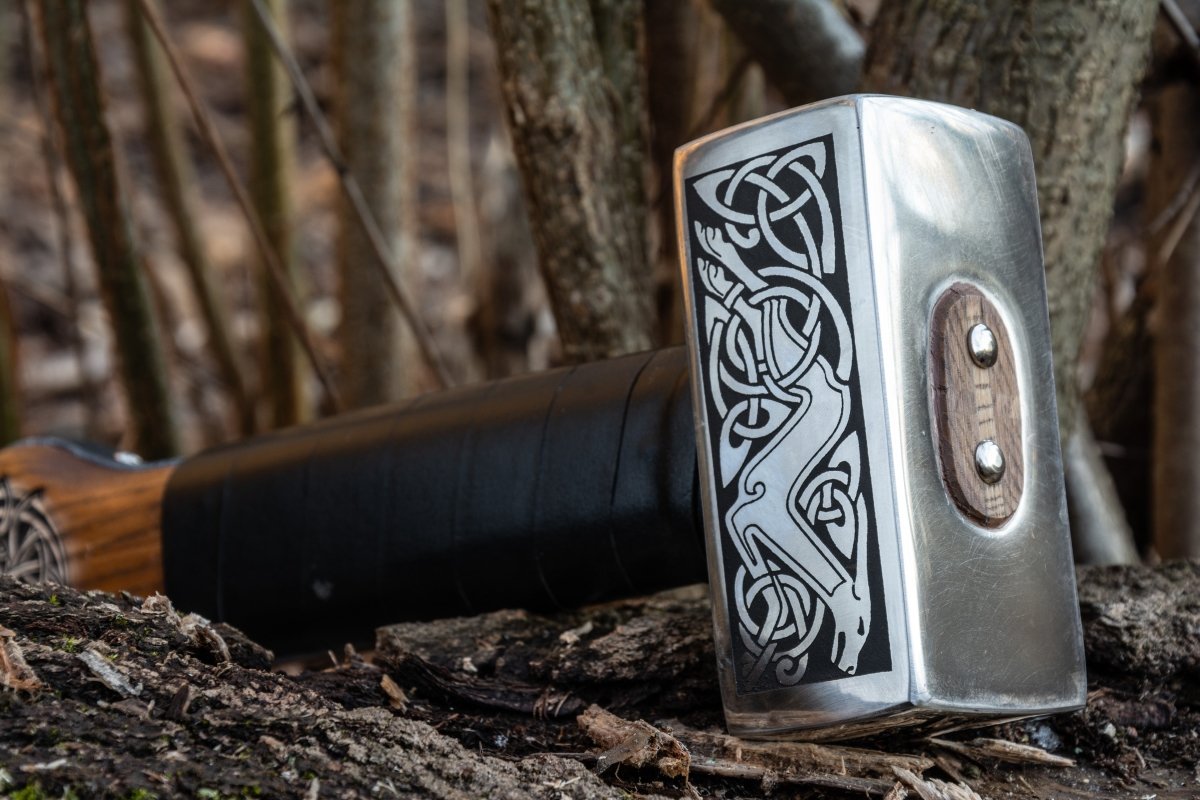 Viking hammer Nidhogg from AncientSmithy