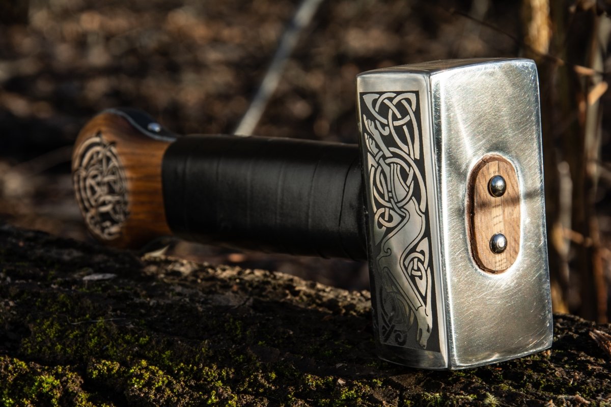 Viking hammer Nidhogg from AncientSmithy