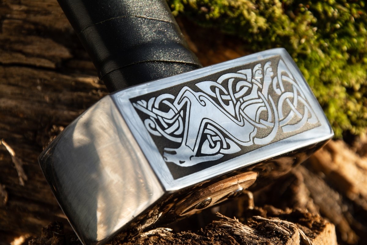 Viking hammer Nidhogg from AncientSmithy