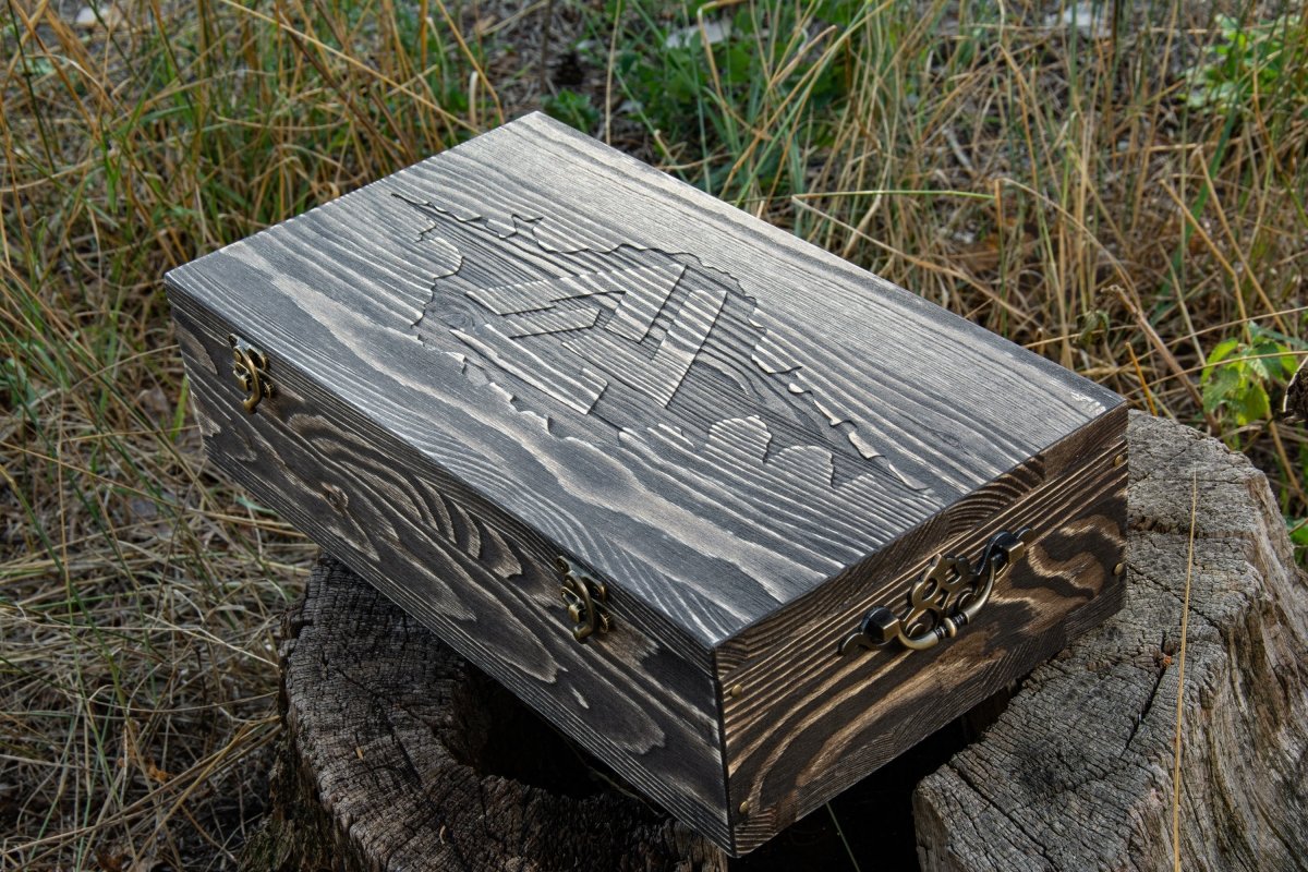 Viking hammer Valknut from AncientSmithy