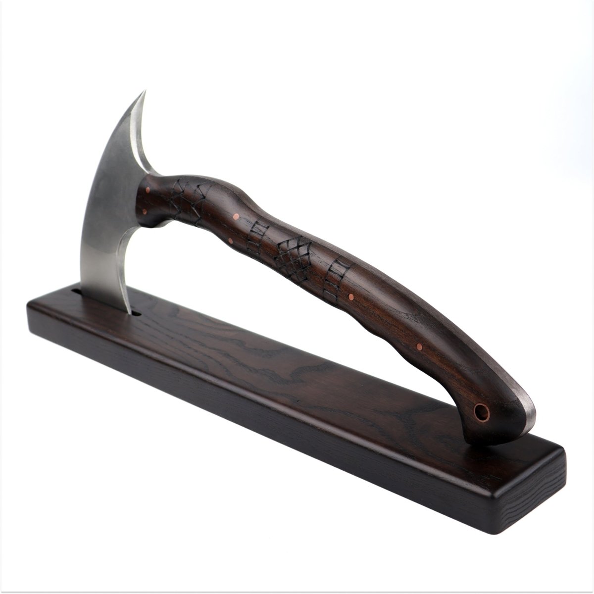 Wooden stand for tomahawk from AncientSmithy