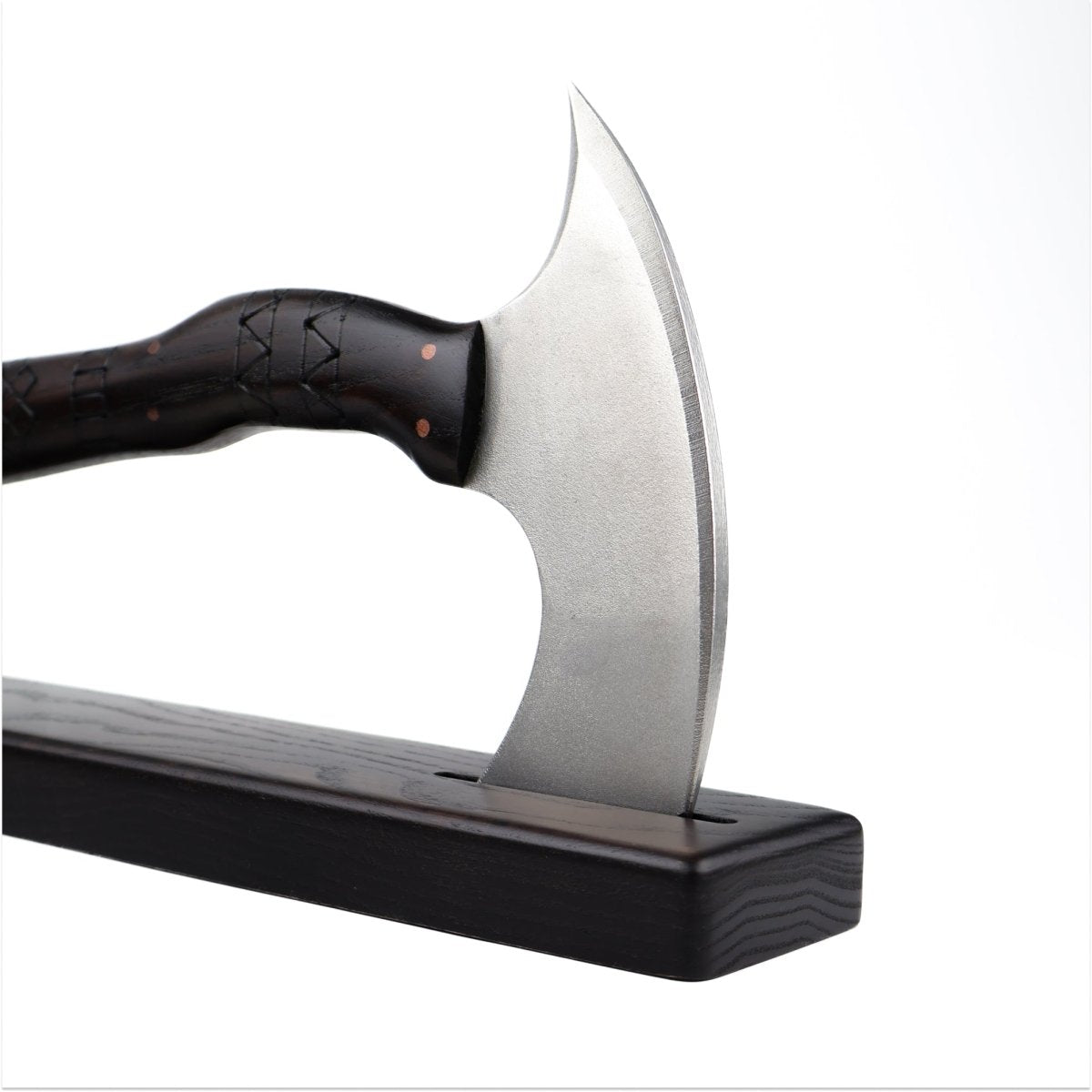 Wooden stand for tomahawk from AncientSmithy