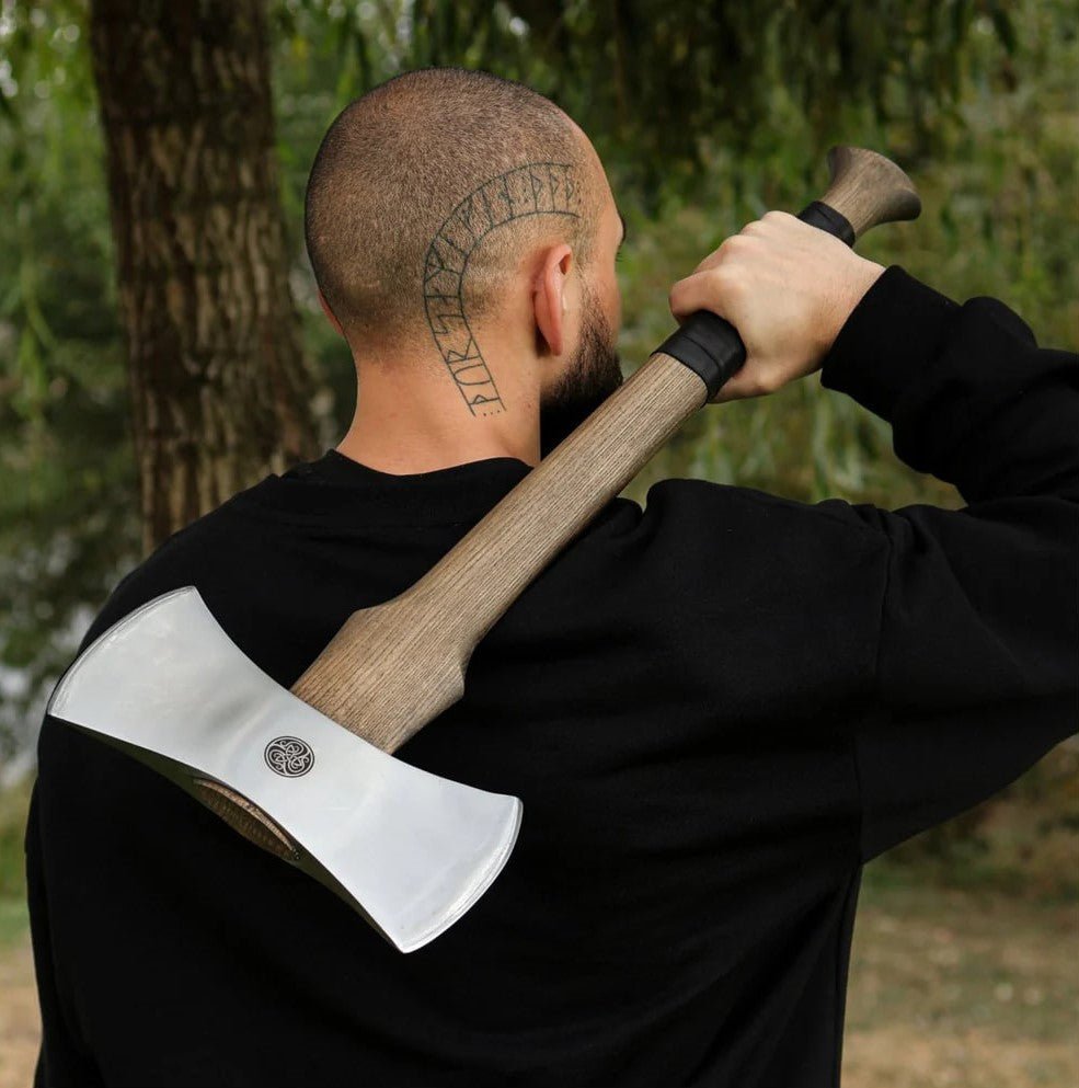 Are Double-Headed Axes Practical or Just for Show? - AncientSmithy