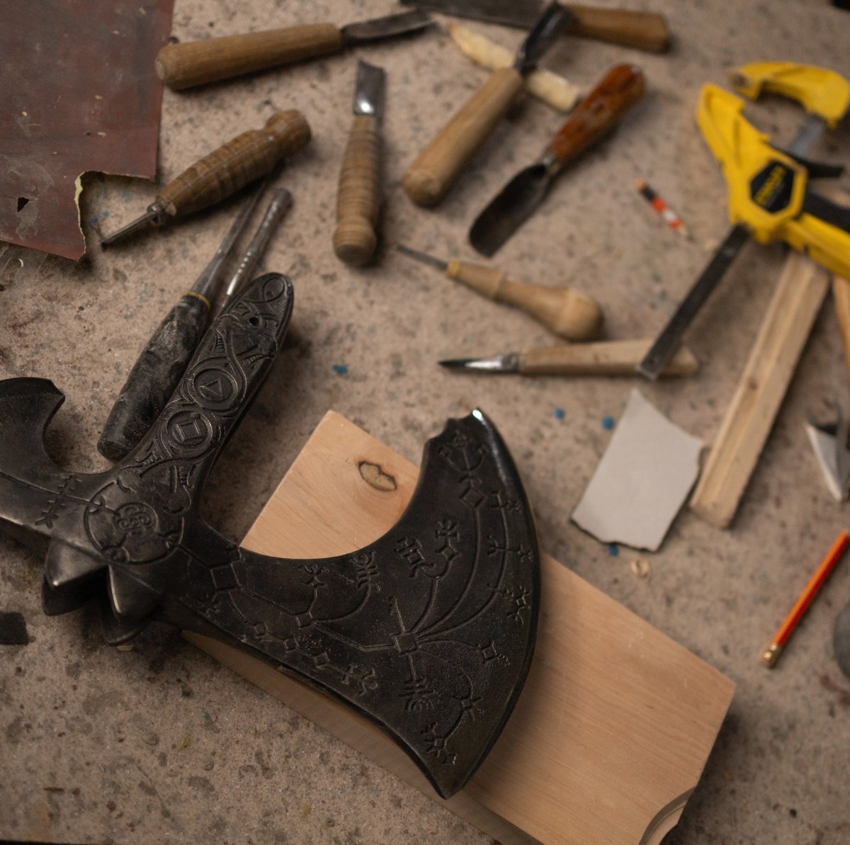 Leviathan Axe: From Mythic Weapon to Real-World Forged Tool - AncientSmithy