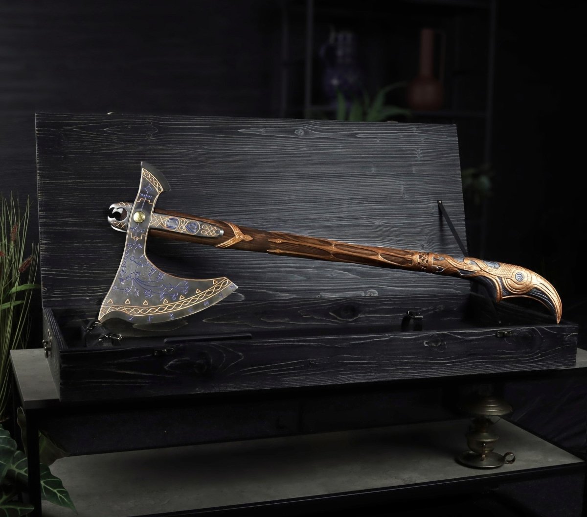 The Leviathan Axe: A Weapon of Myth and Strength - AncientSmithy