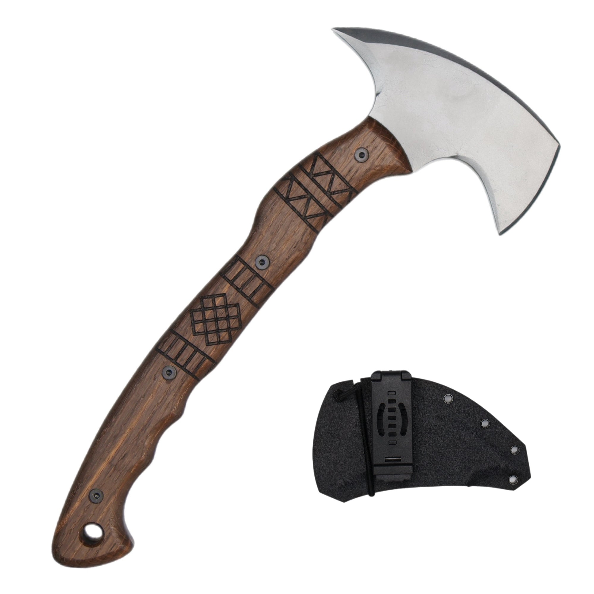 Tribal engraved tomahawk "Navaro"