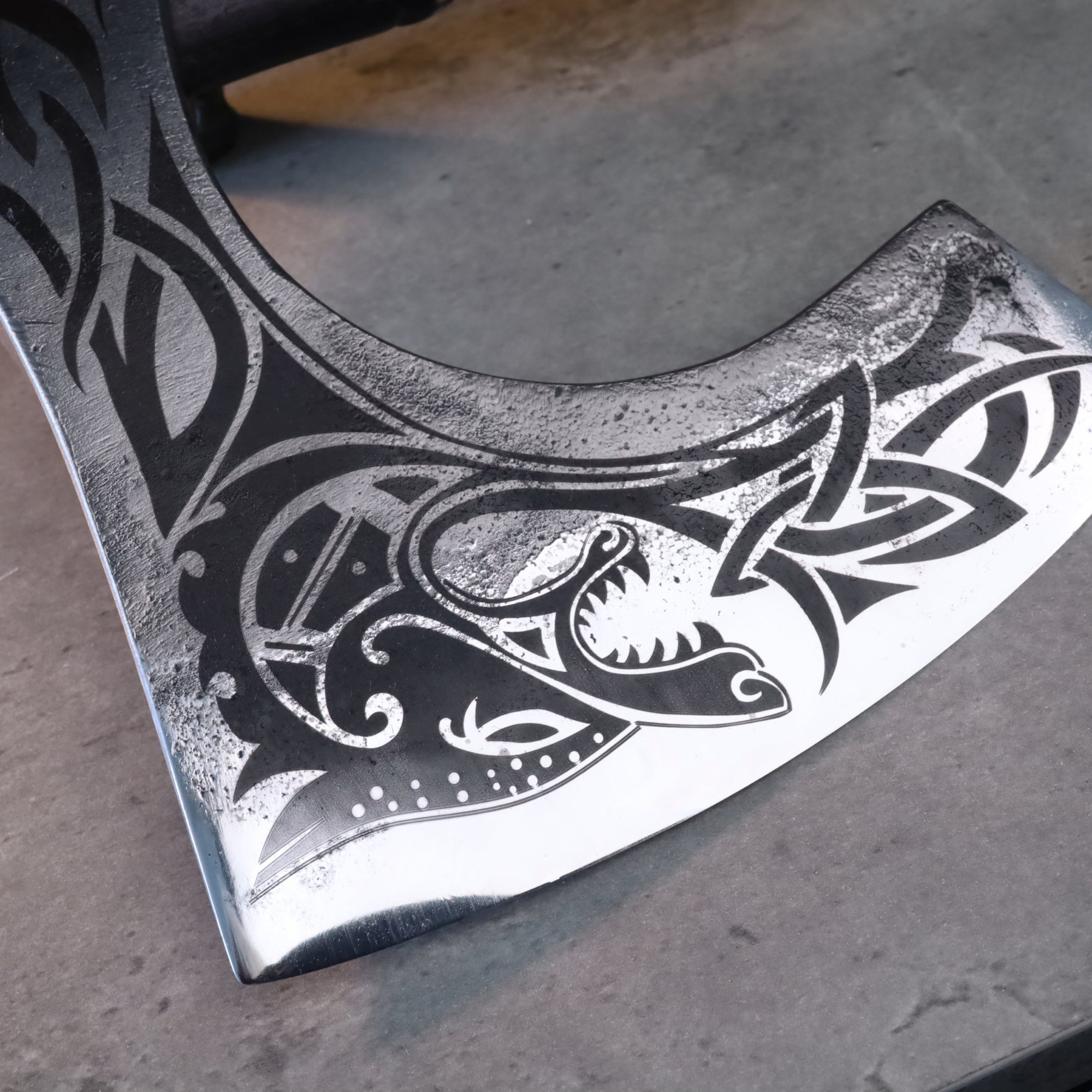 Handmade Dragon Axe FINAL SALE
