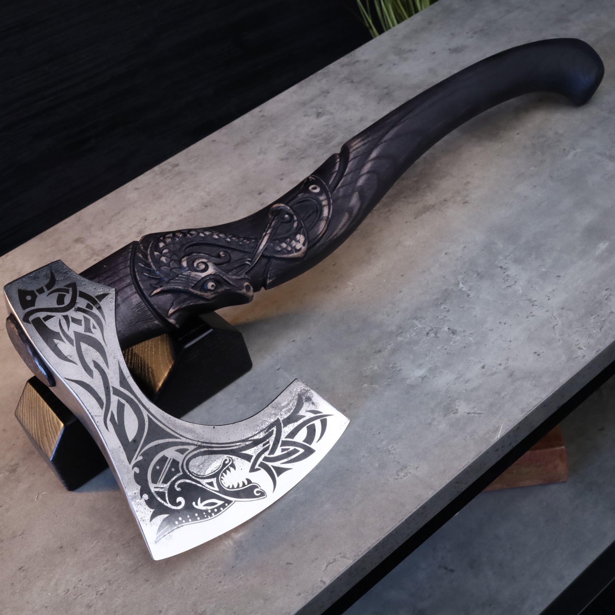 Handmade Dragon Axe FINAL SALE