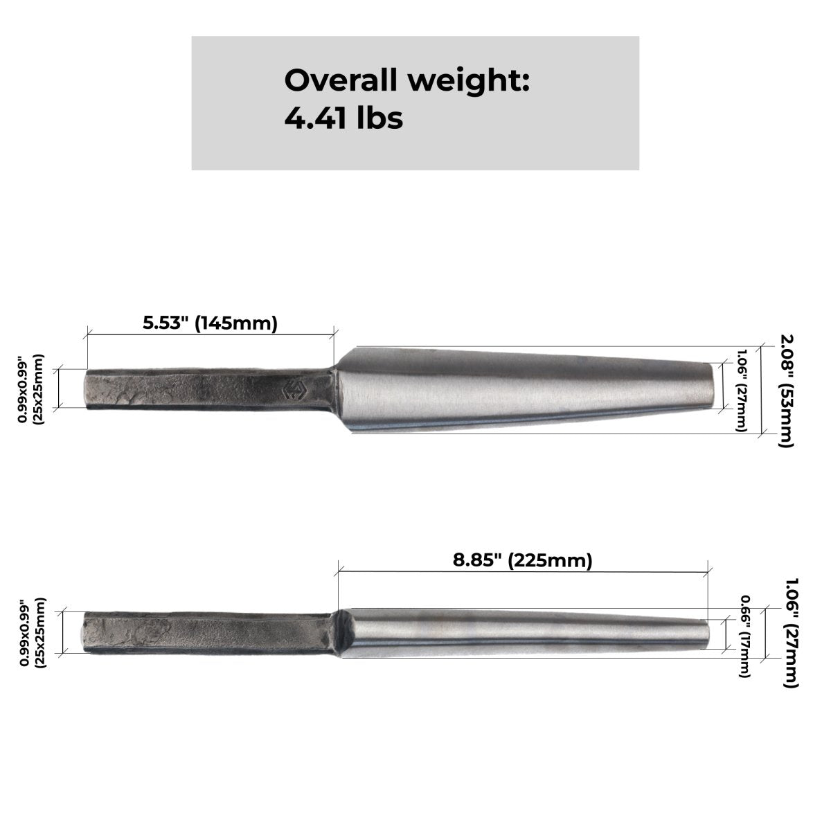 Axe Eye Drift 4.41 lbs - Blacksmithing Tool for Artisan from AncientSmithy