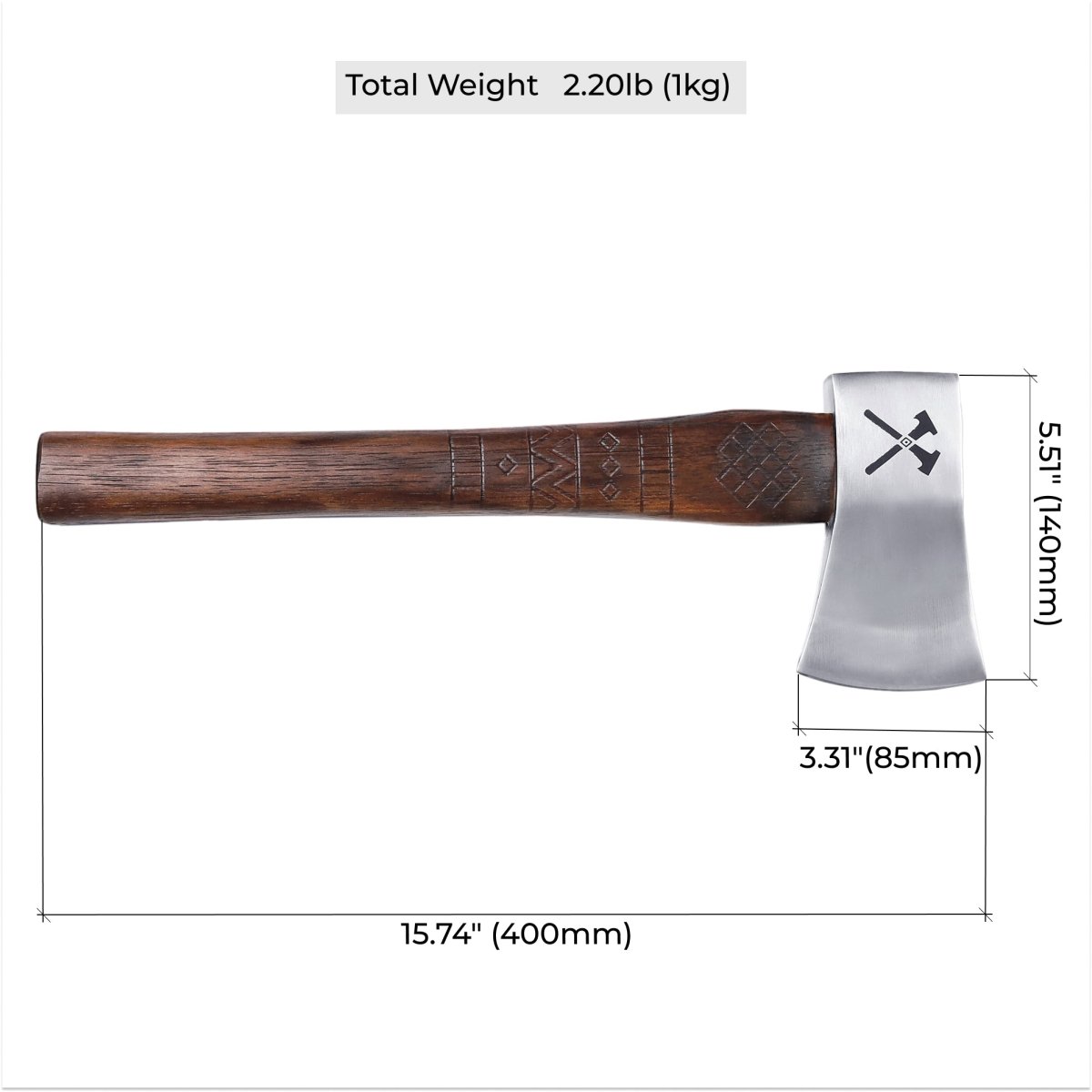 Axe Throwing "Vargr" from AncientSmithy