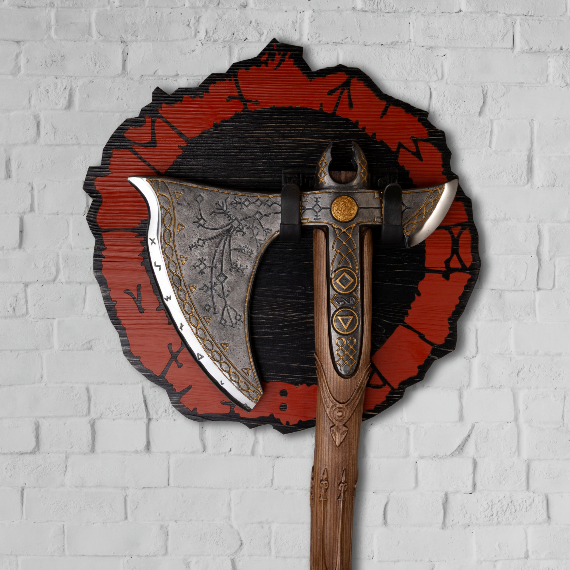 Wooden "Runekeeper" Leviathan Wall Mount
