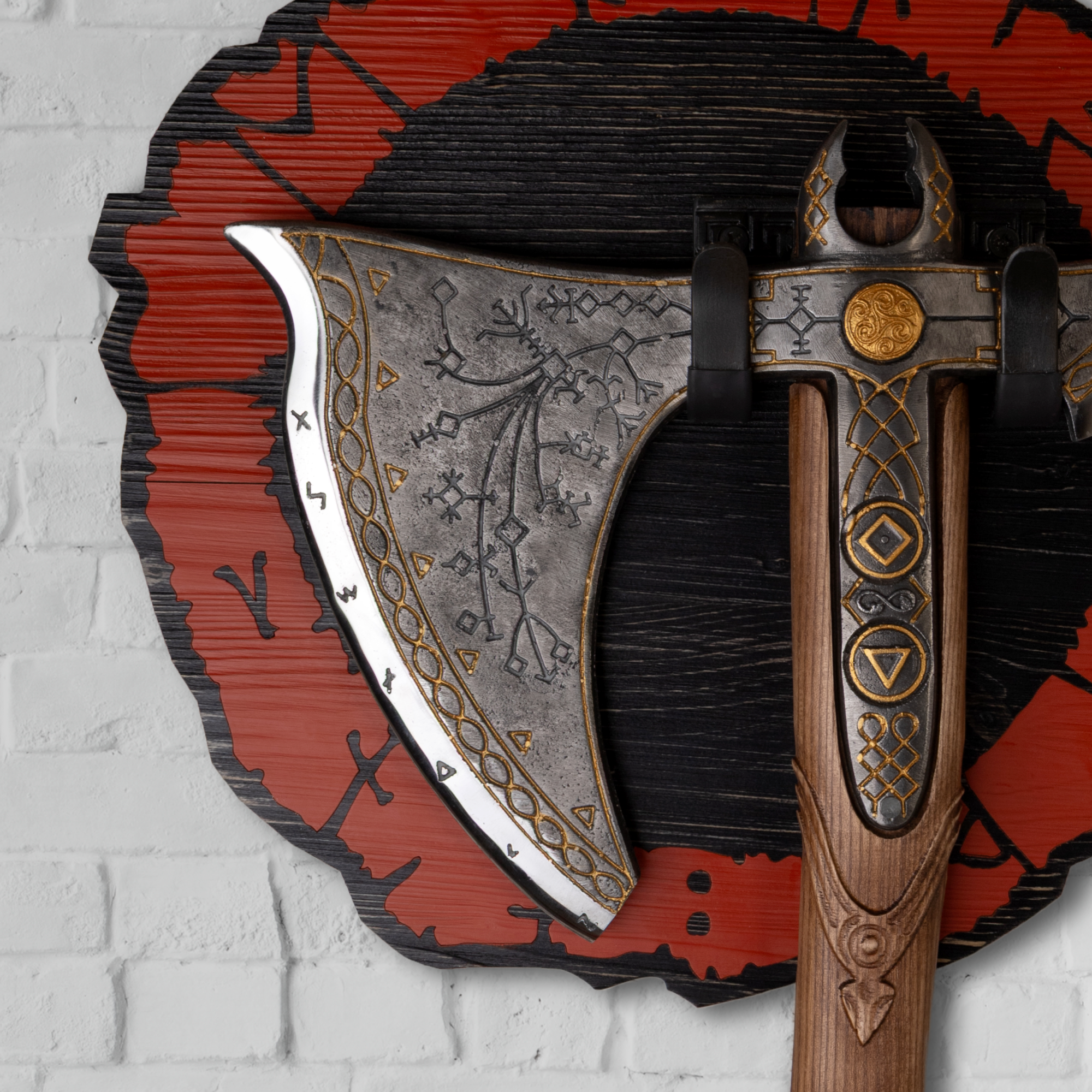 Wooden "Runekeeper" Leviathan Wall Mount